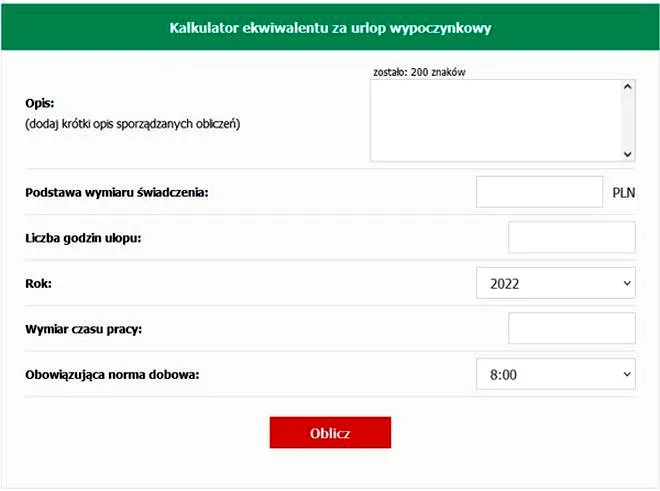 Gdzie znaleźć informacje o ekwiwalencie za urlop w świadectwie pracy?