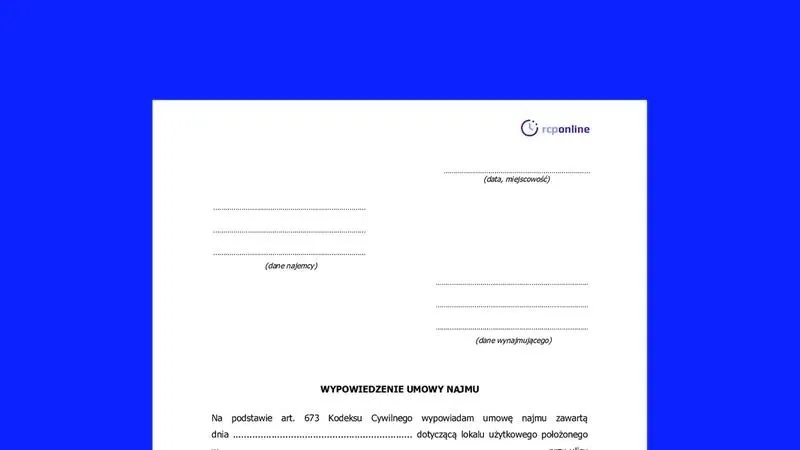 Jak liczyć okres wypowiedzenia najmu krok po kroku