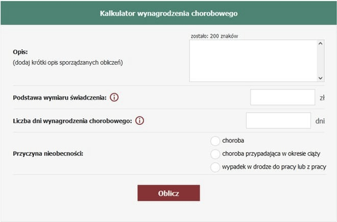 Jak oblicza się wynagrodzenie na L4? Zasady, stawki i przykład