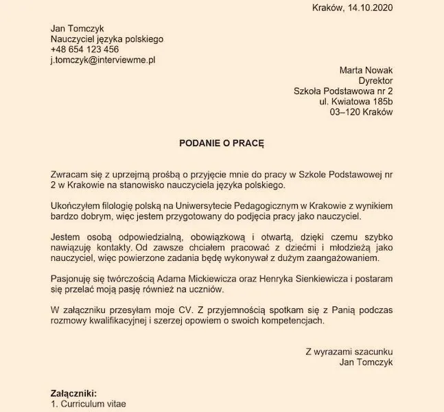 Jak skutecznie napisać podanie o pracę w szkole i zyskać wymarzoną posadę?