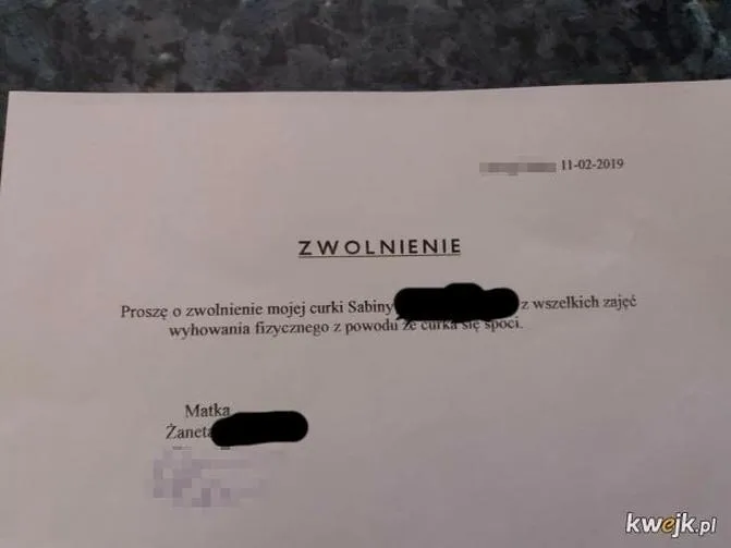 Jak skutecznie uzyskać całoroczne zwolnienie z wf?