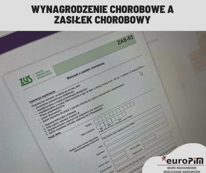 Po jakim czasie zatrudnienia można starać się o zasiłek chorobowy?