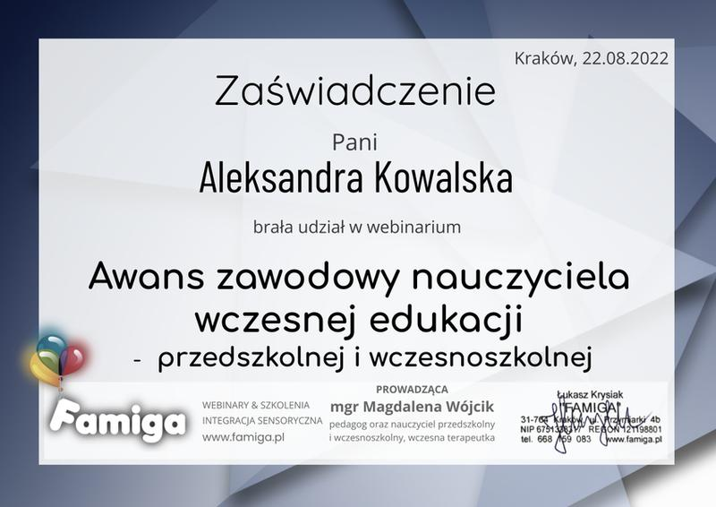 Awans zawodowy nauczyciela