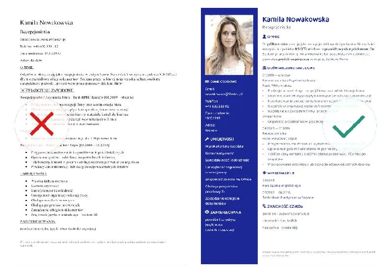Datowanie doświadczenia w CV