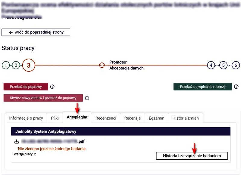 Jak zalogować się do antyplagiatu