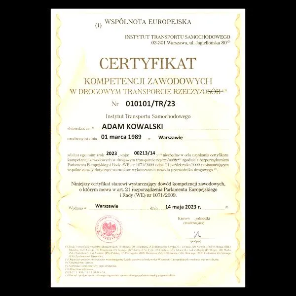 Jak zdobyć certyfikat kompetencji