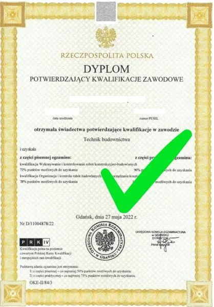 Kwalifikacje zawodowe