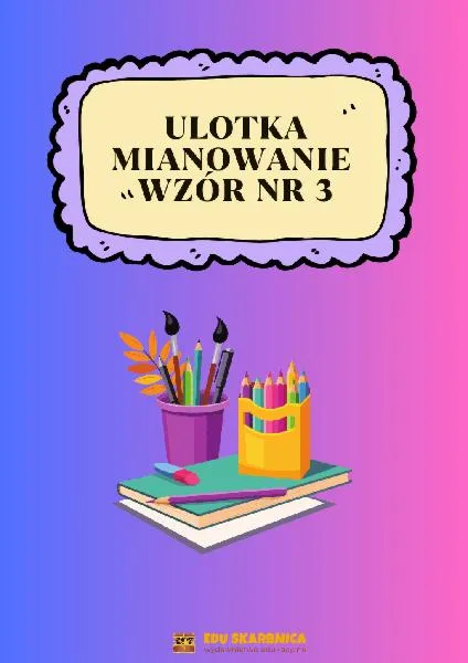 Metody numerowania wzorów