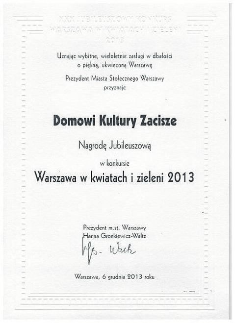 Nagroda jubileuszowa w Polsce
