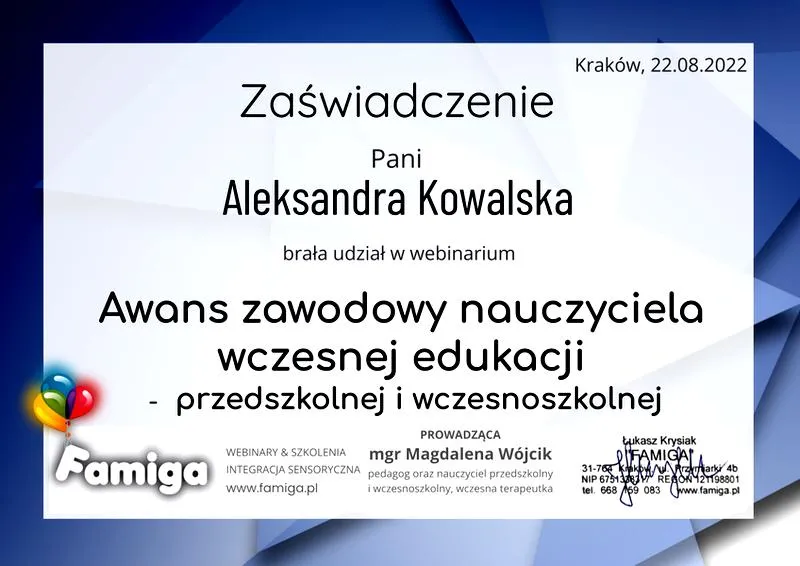 Nowe zasady awansu 2022