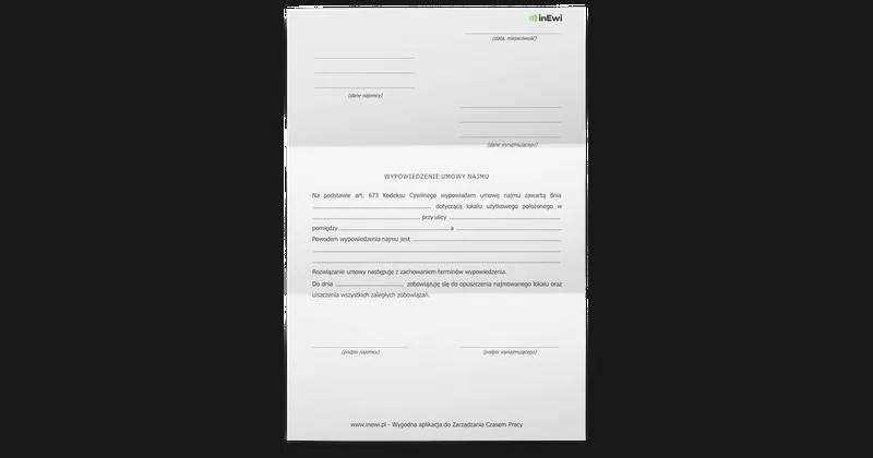 Okres wypowiedzenia najmu