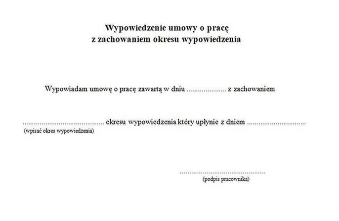 Okres wypowiedzenia umowy
