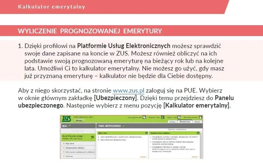 Okresy nauki a emerytura