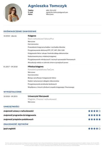 Poradnik pisania CV