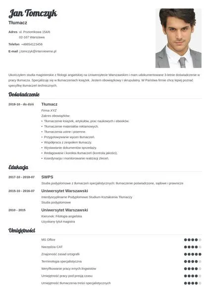 Praktyczne umiejętności w CV