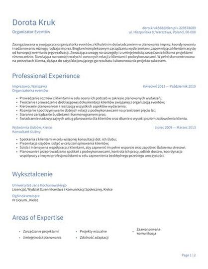 Programy do tworzenia CV