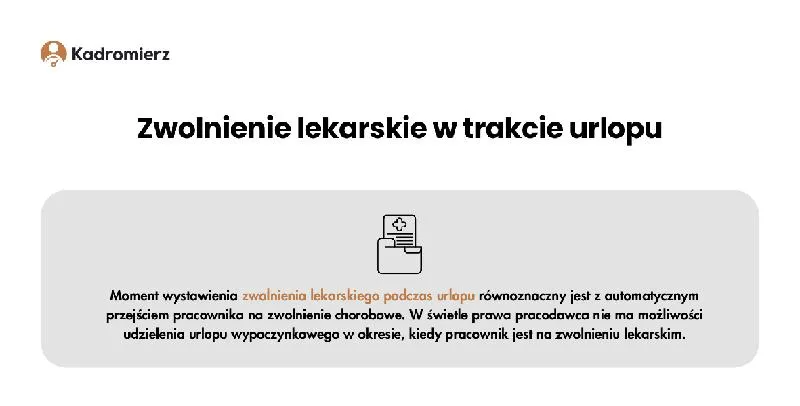 Terminy zwolnienia lekarskiego