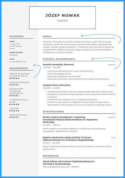 Umiejętności w CV