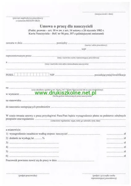 Umowa o pracę