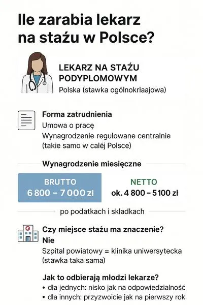 Wynagrodzenie stażysty