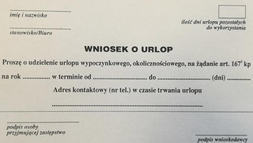 Wynagrodzenie za urlop okolicznościowy