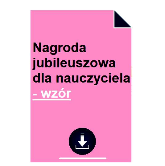 Wysokość nagrody jubileuszowej