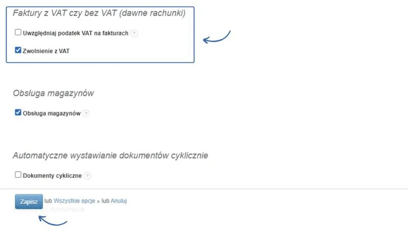 Wystawianie rachunków