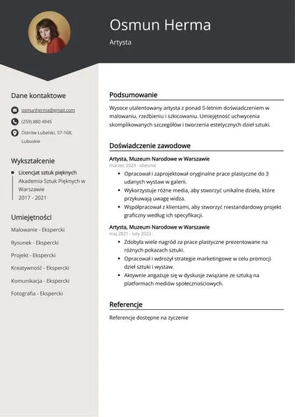 Zdjęcie do CV