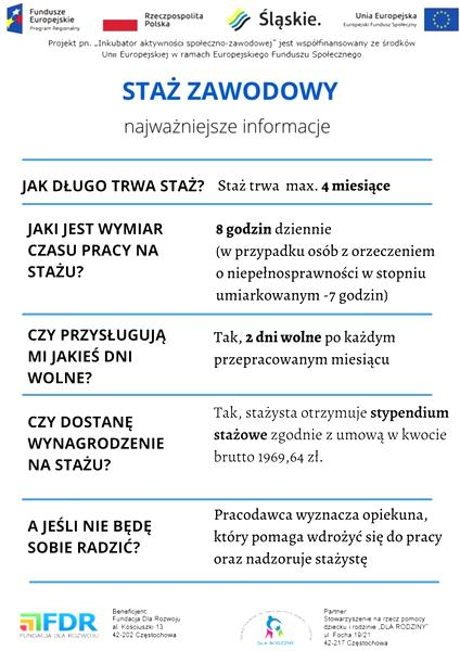 Zdobywanie stażu w Polsce