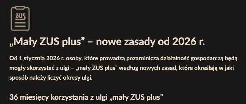 Zmiany w stażu pracy