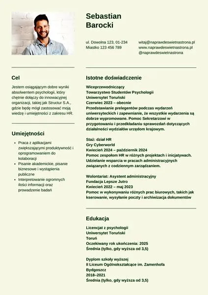 Znaczenie opisu obowiązków w CV