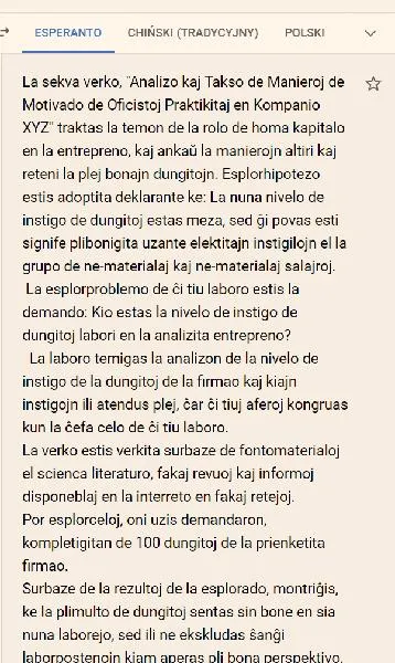 Znaczenie słów kluczowych