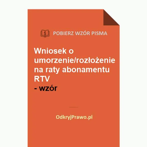 Zwolnienie z abonamentu